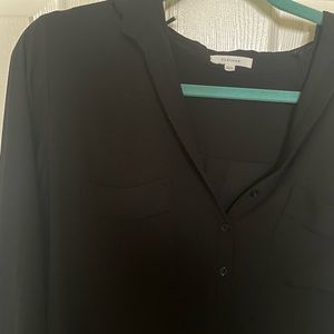 PLEIONE black blouse